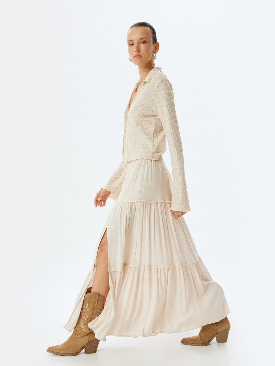 Maxi Flare Skirt