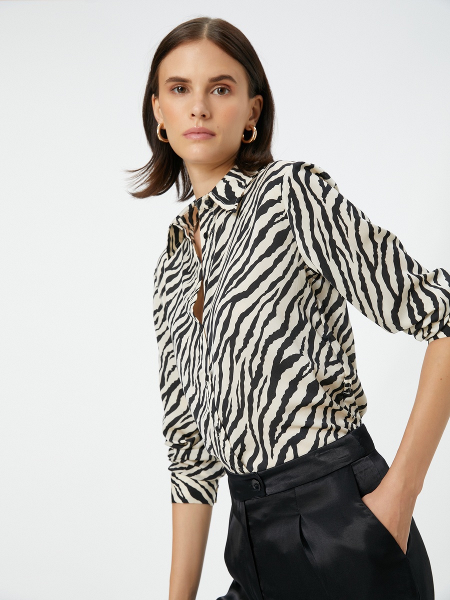 Long Sleeve Printed Shirt