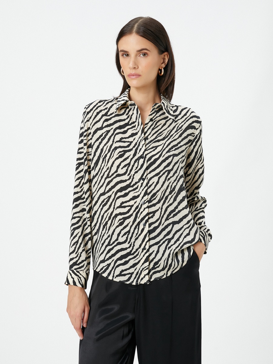 Long Sleeve Printed Shirt