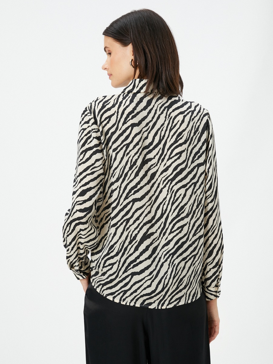 Long Sleeve Printed Shirt