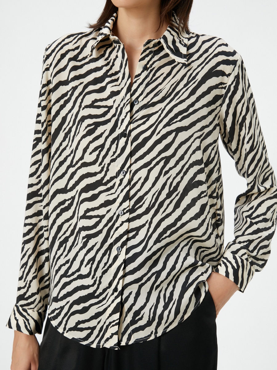 Long Sleeve Printed Shirt