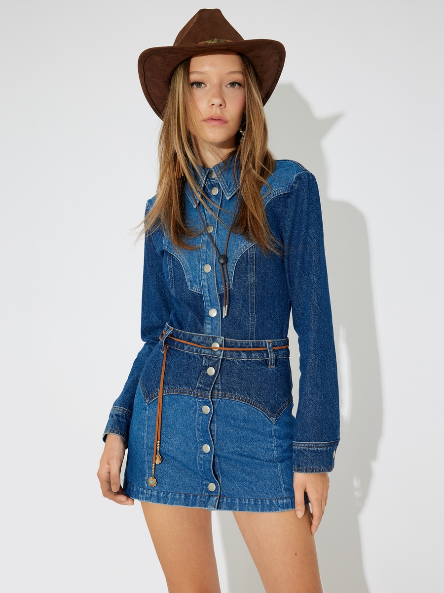 Oversized Denim Shirt