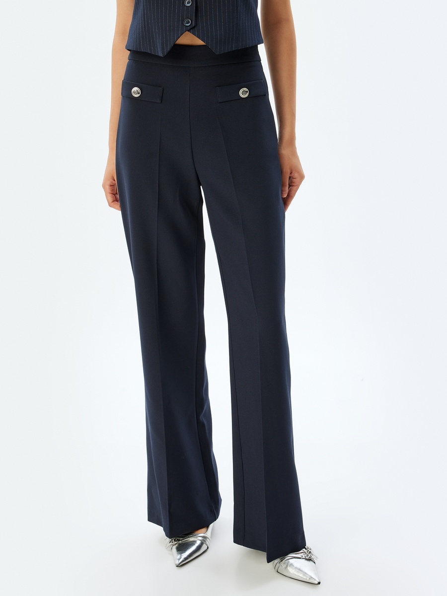 High Rise Suit Pants