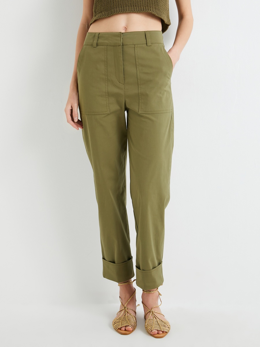 High Rise Carrot Pants