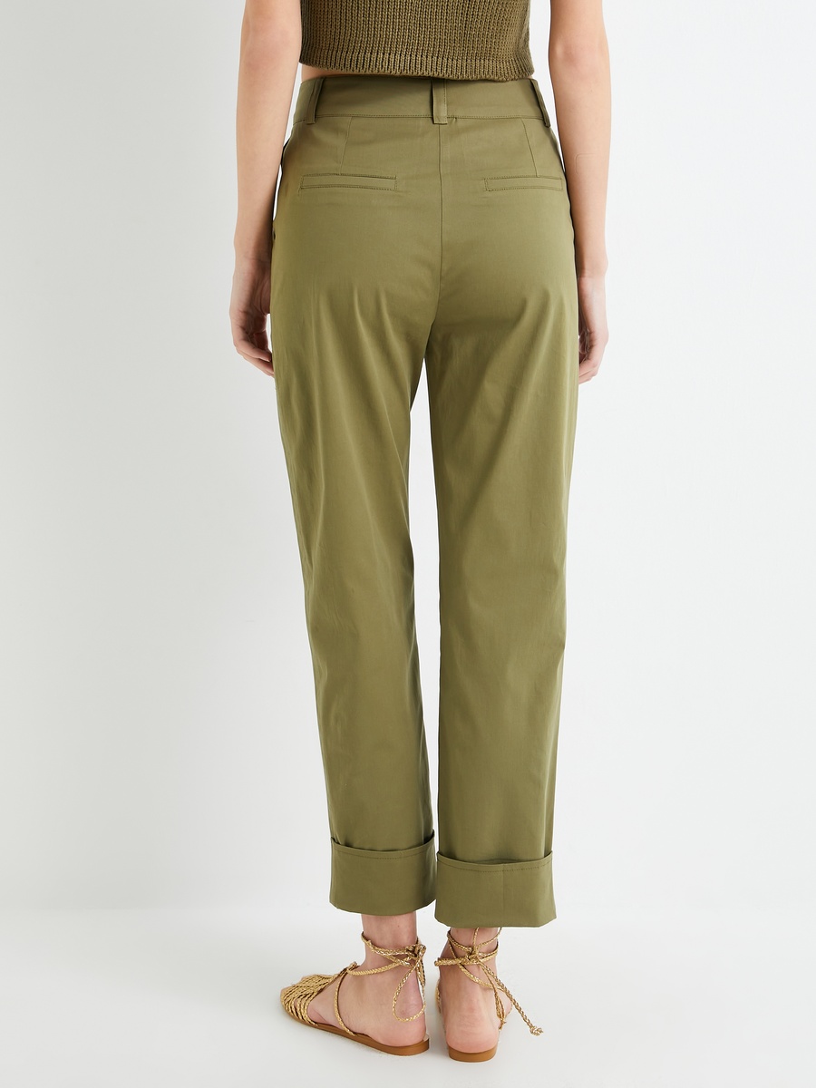 High Rise Carrot Pants
