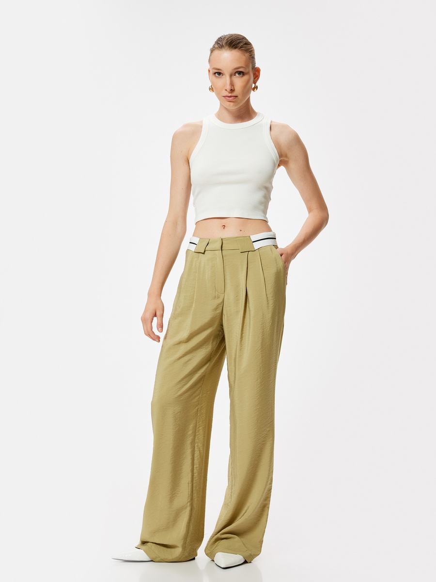 Wide Leg Trousers 