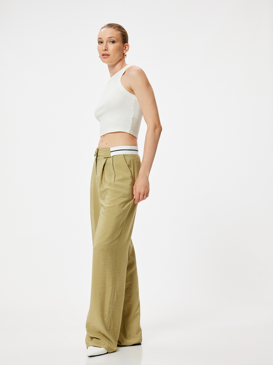 Wide Leg Trousers 