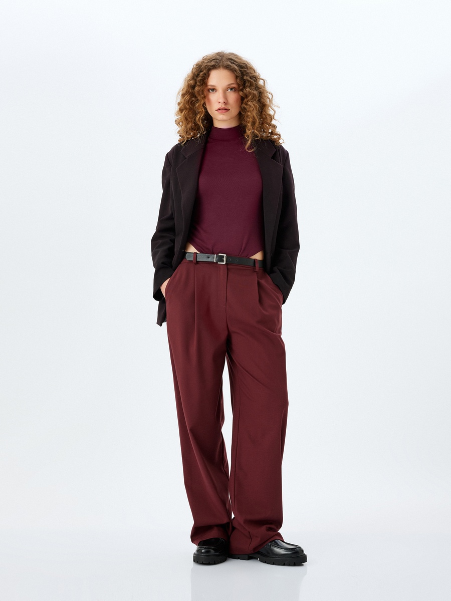 Pleated Pants