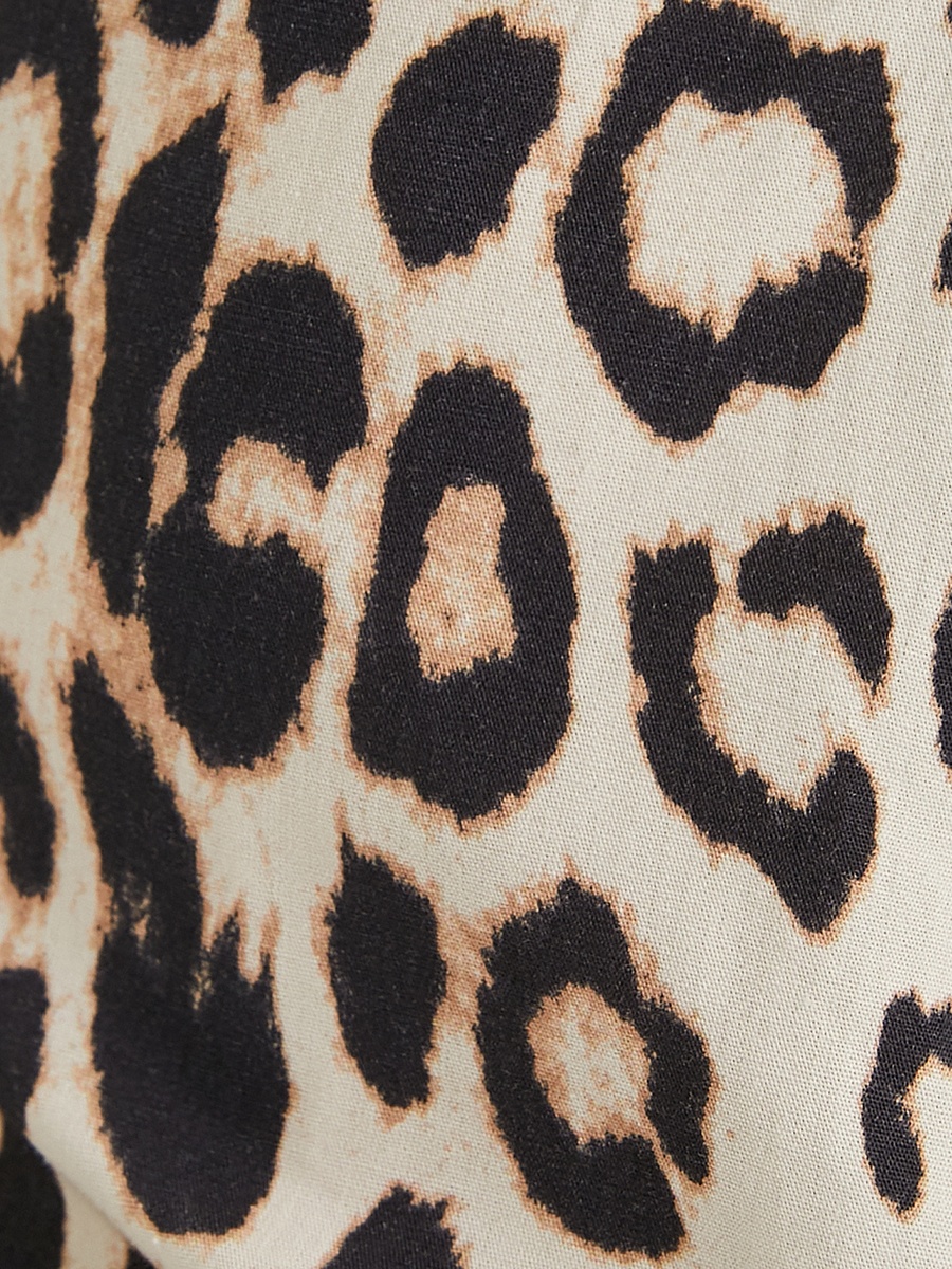 Wide Leg Leopard Pants