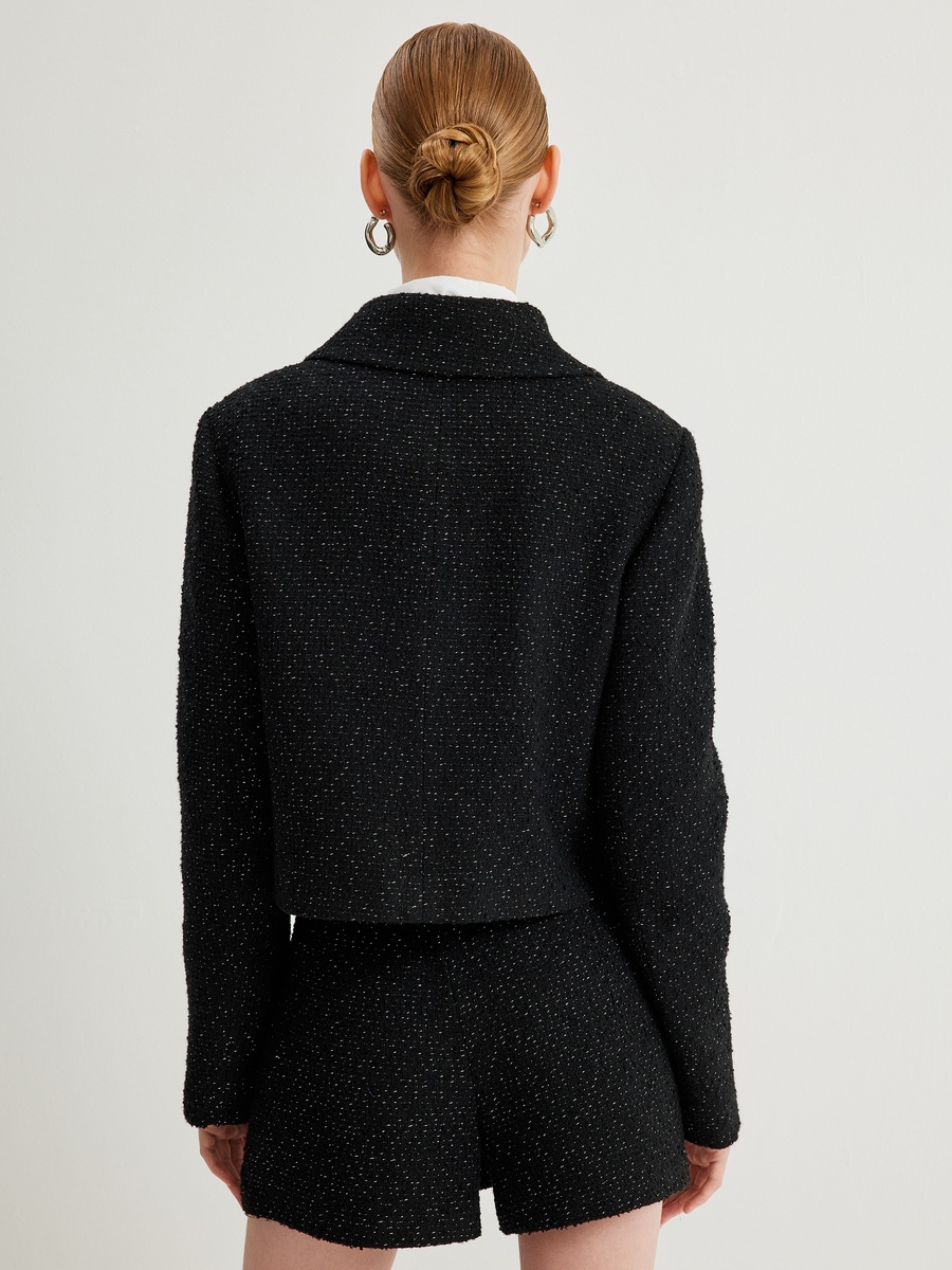 Crop Tweed Jacket