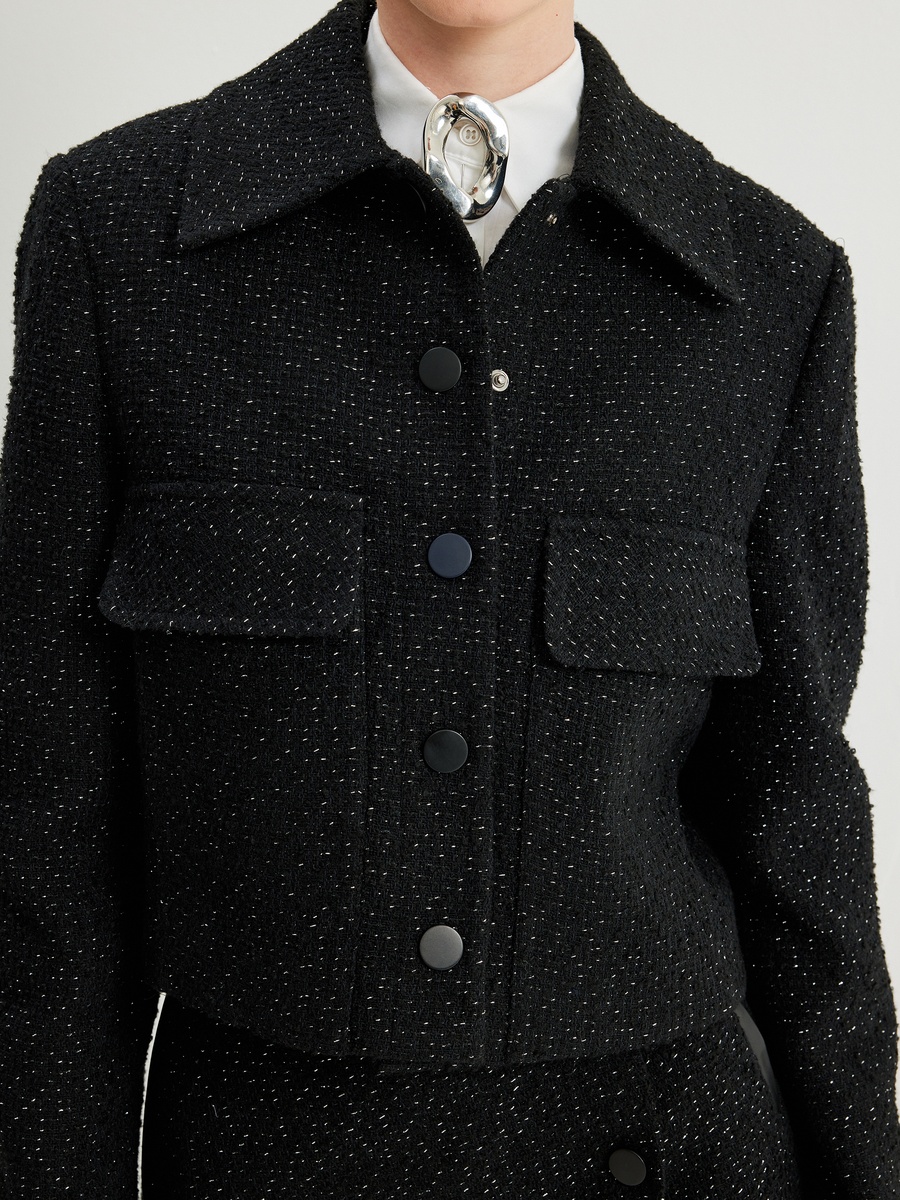 Crop Tweed Jacket