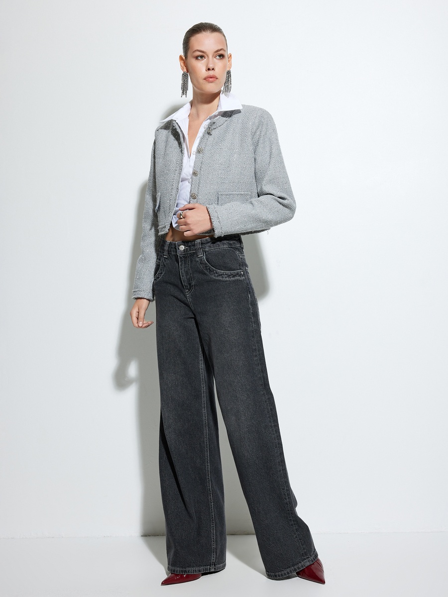 Tweed Crop Jacket 