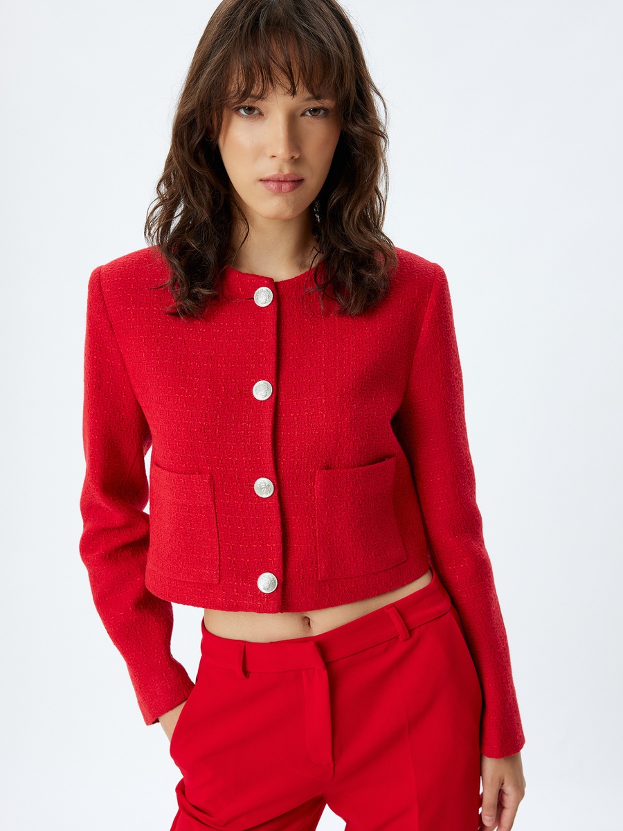 Tweed Crop Jacket