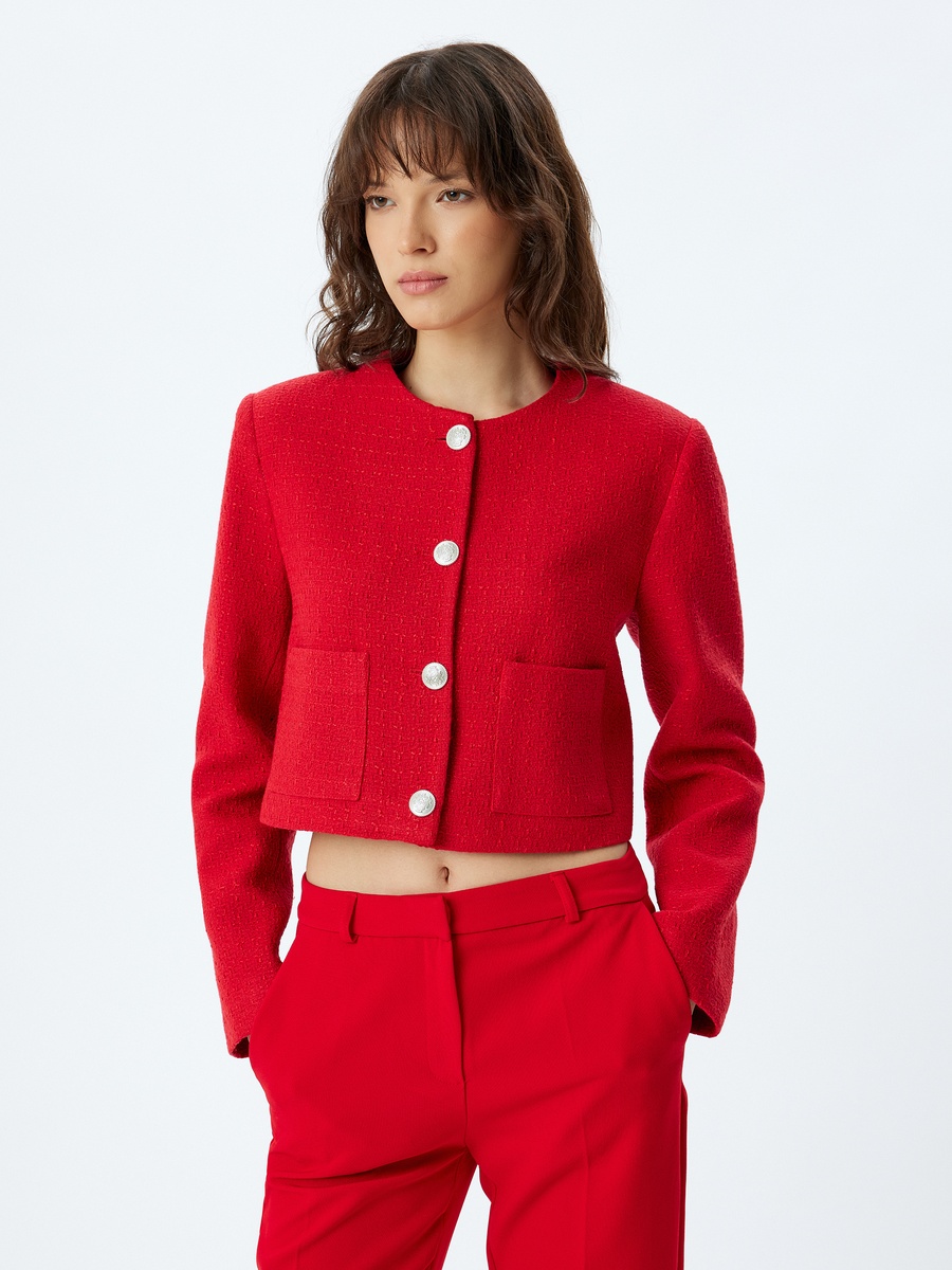Tweed Crop Jacket