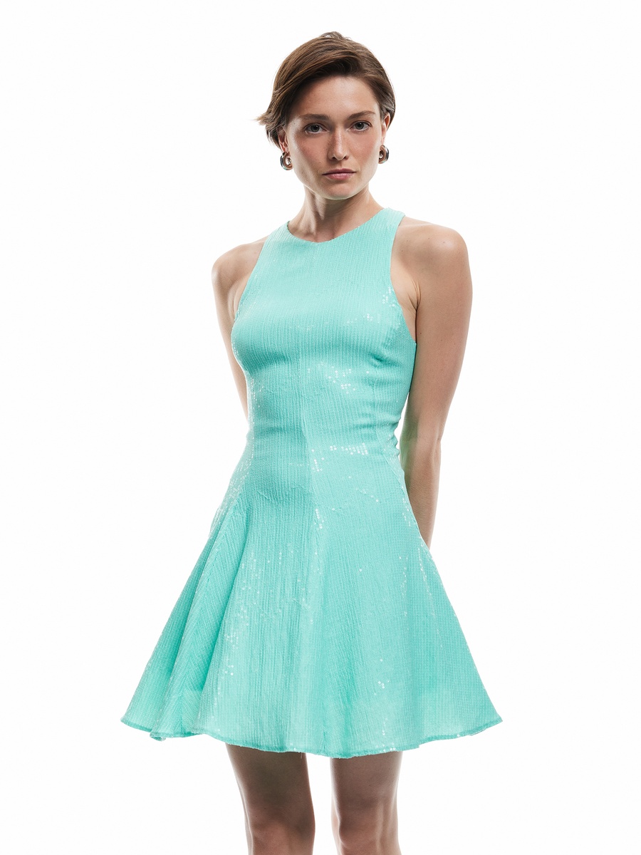 Sequined Mini Dress