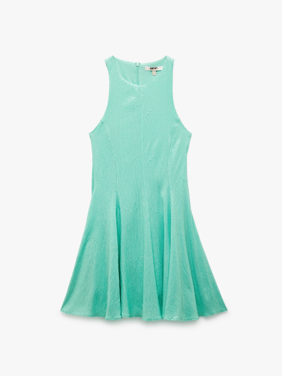 Sequined Mini Dress
