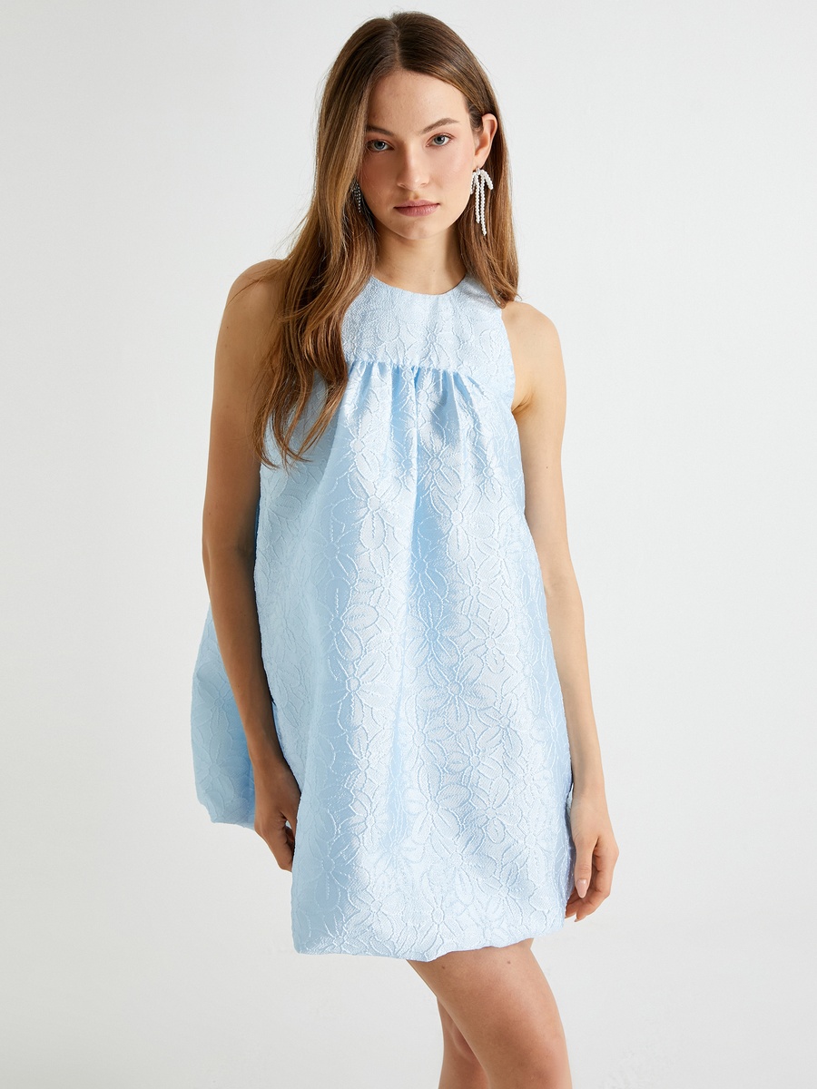 Floral Balloon Dress