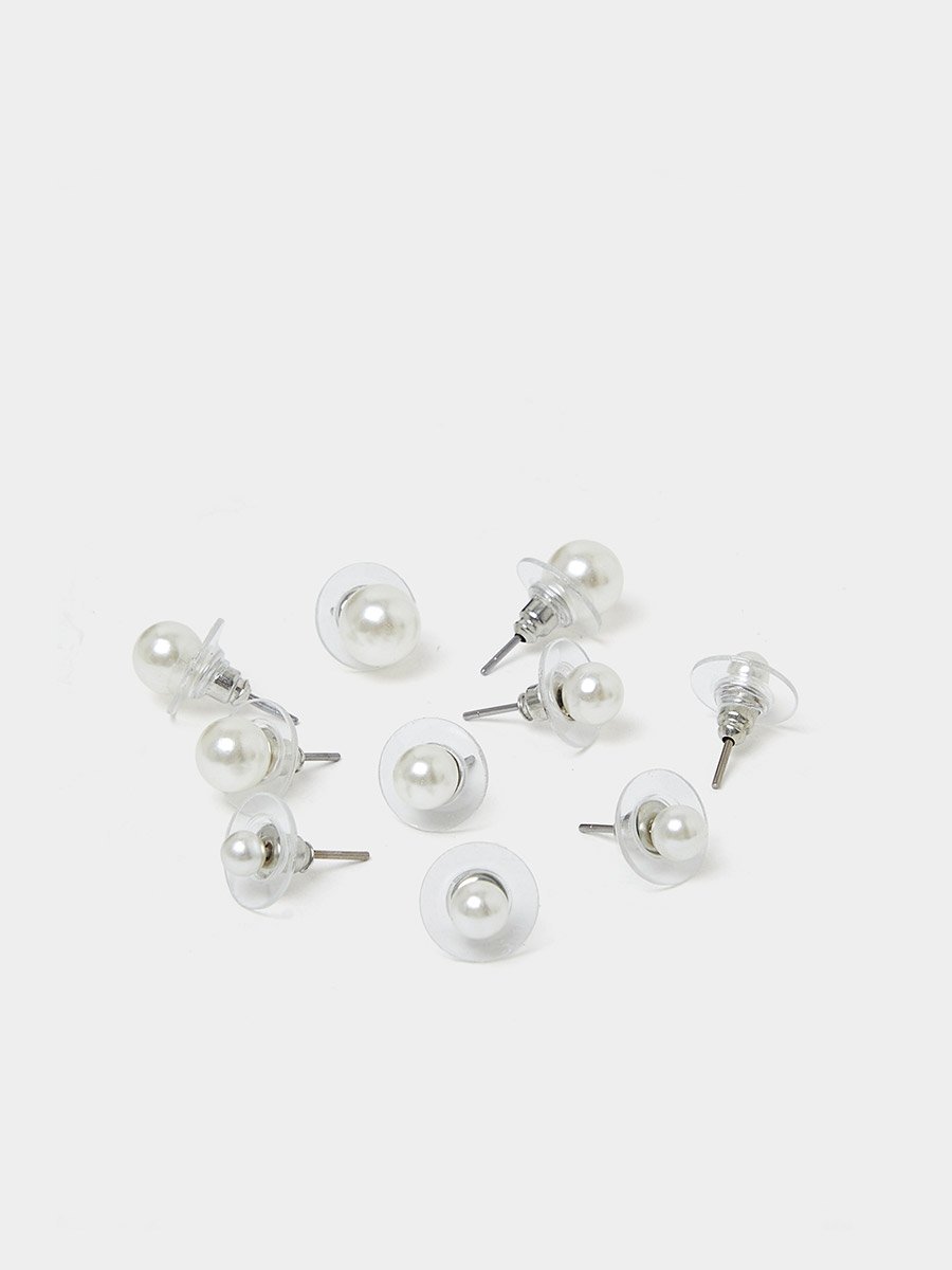 Set of 15 -  Embellished Stud Earrings