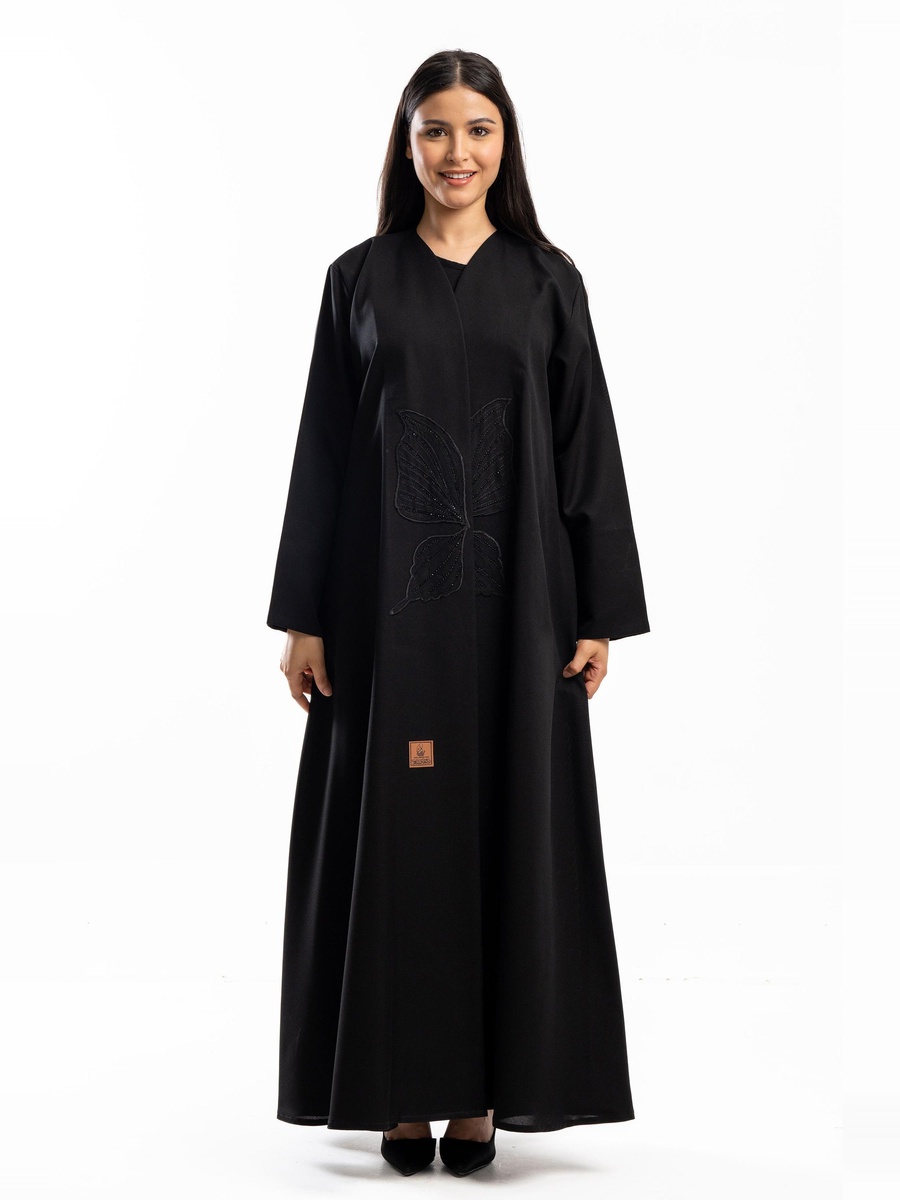 Butterfly Embroidery Seela Abaya