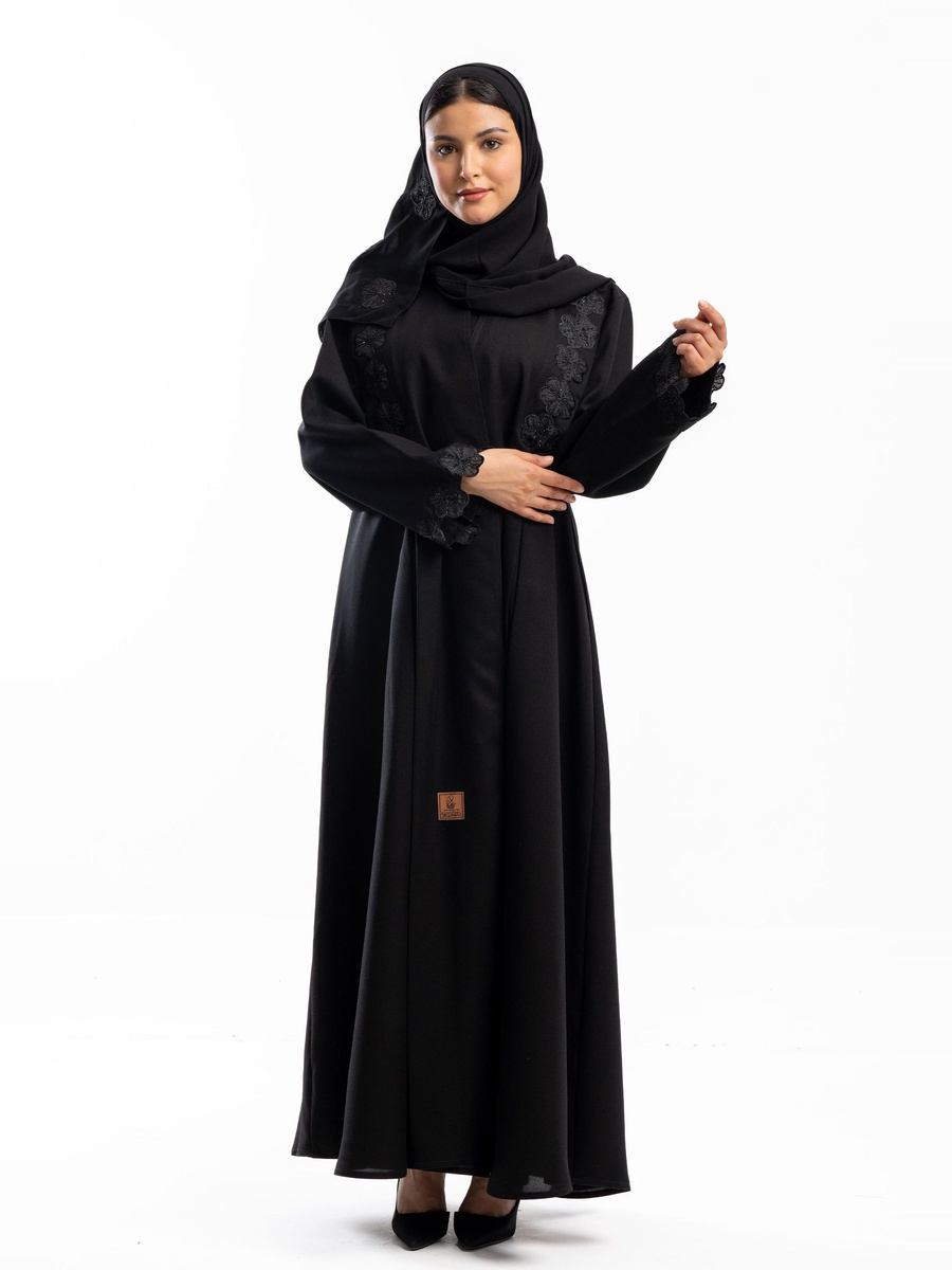 Butterfly Embroidery Seela Abaya
