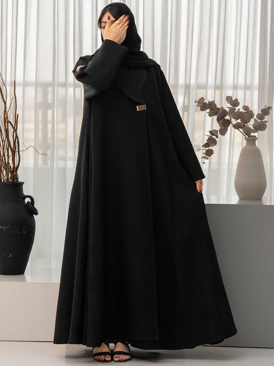 Collared Abaya with Hijab