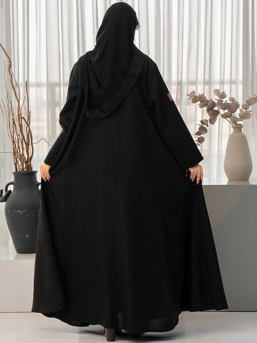 Collared Abaya with Hijab