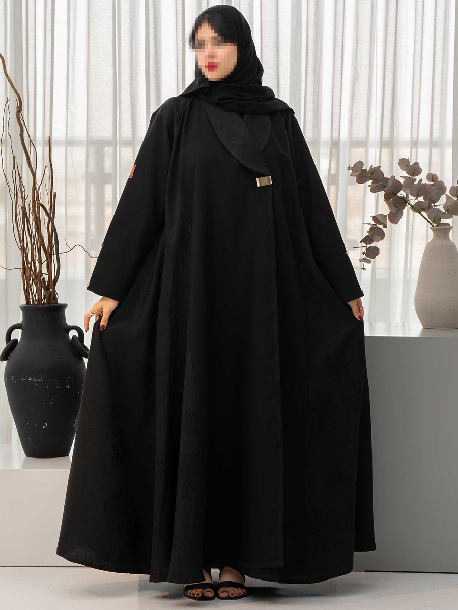 Collared Abaya with Hijab