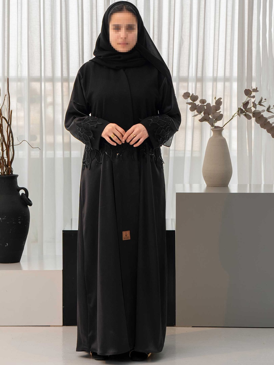 Embellished Abaya with Hijab