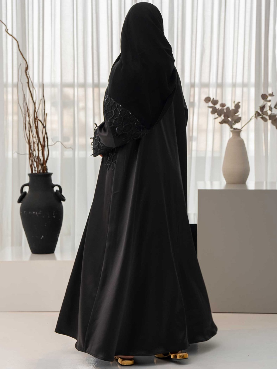 Embellished Abaya with Hijab
