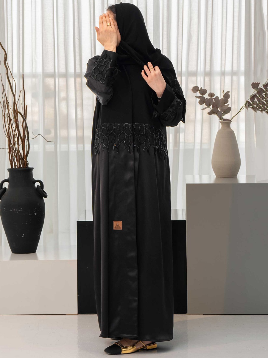 Embellished Abaya with Hijab