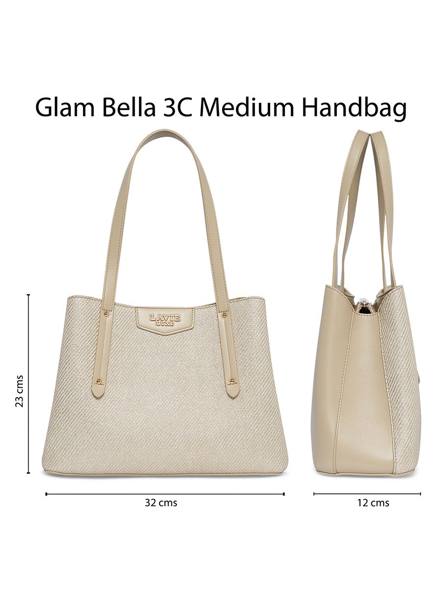Glam Bella 3-Compartment Medium Bag