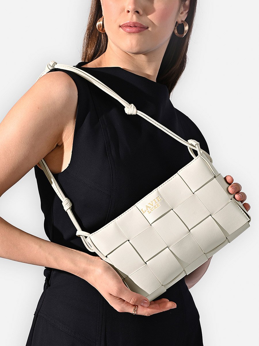 Bot Elle Woven Shoulder Bag