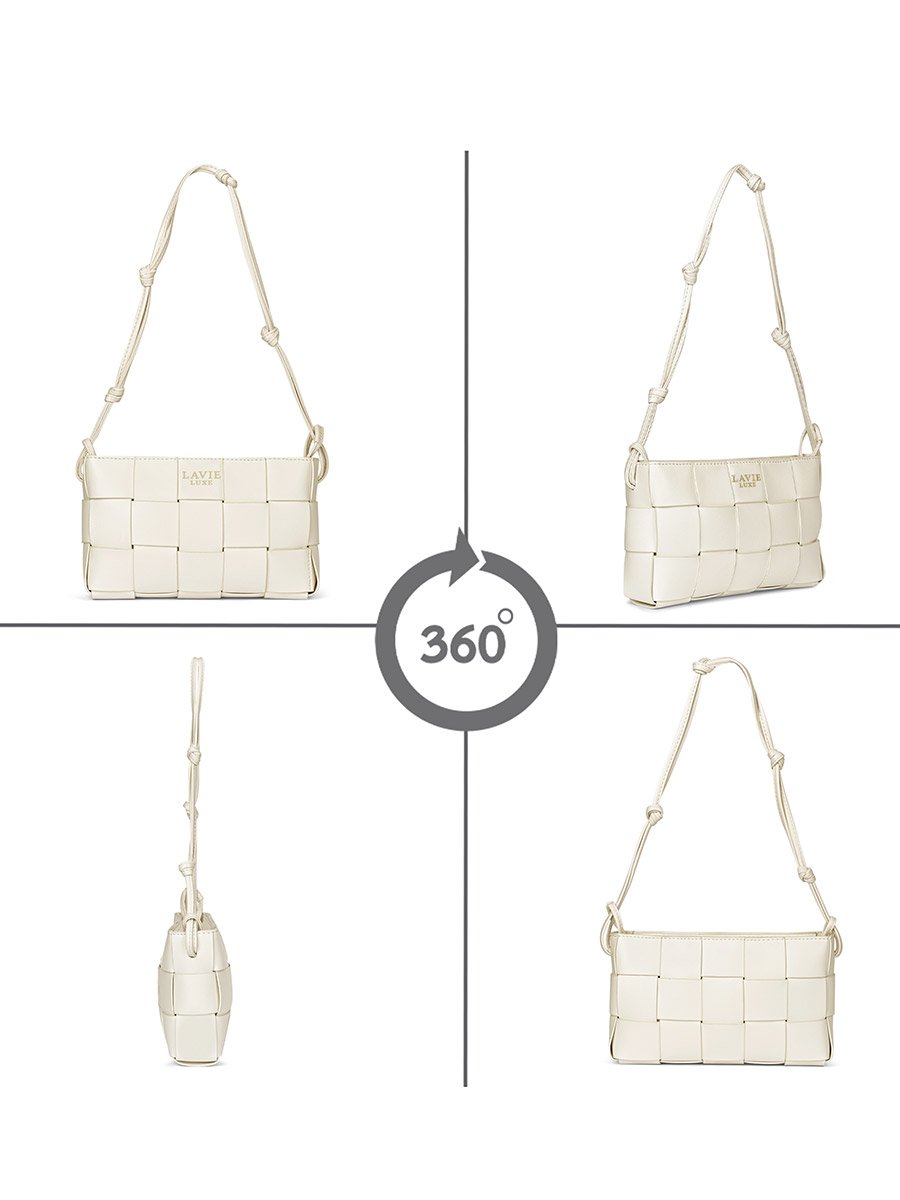 Bot Elle Woven Shoulder Bag