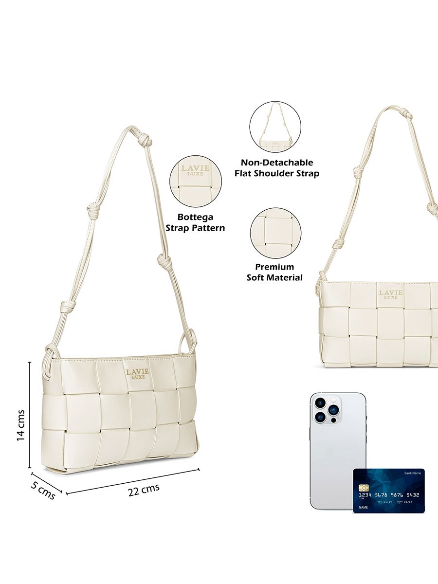 Bot Elle Woven Shoulder Bag