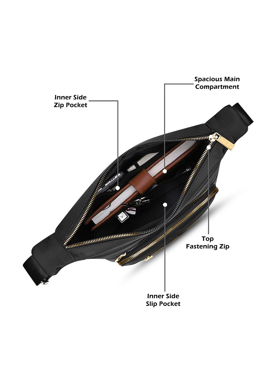 Zylo 7-Compartment Sling Bag