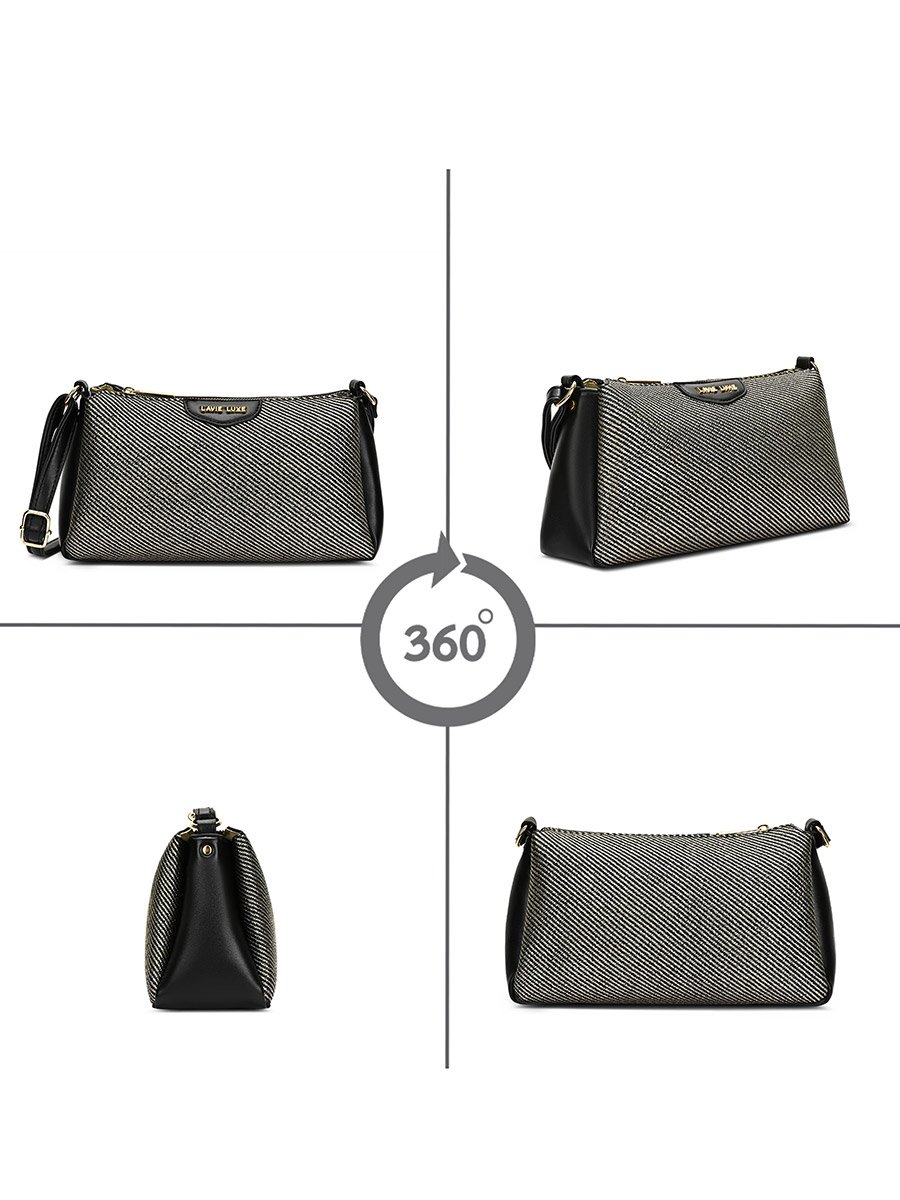Glam Lizzy 3-Compartment Sling Bag