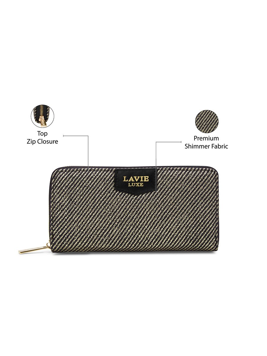 Glam Sacy Zip Around Wallet