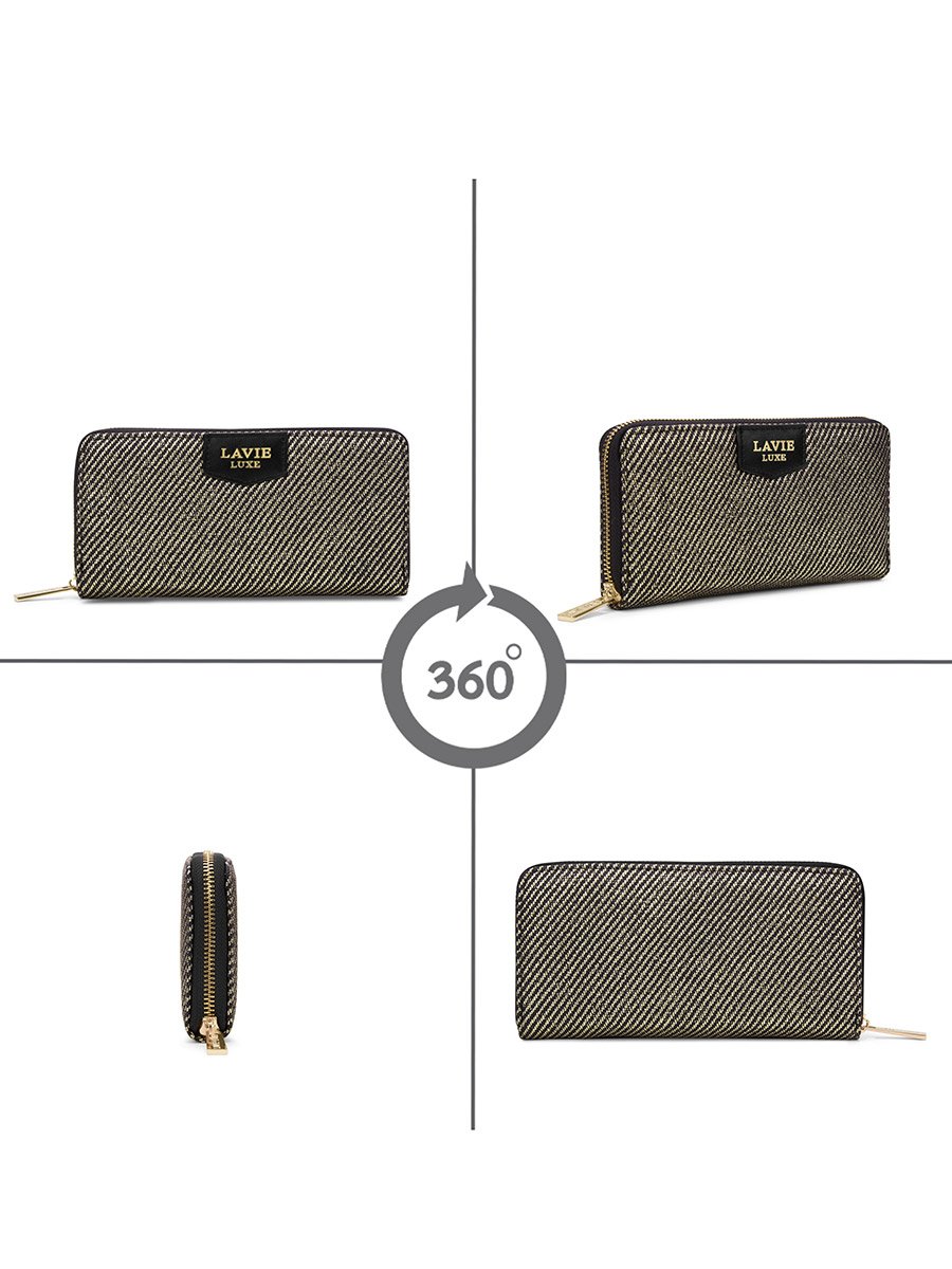 Glam Sacy Zip Around Wallet