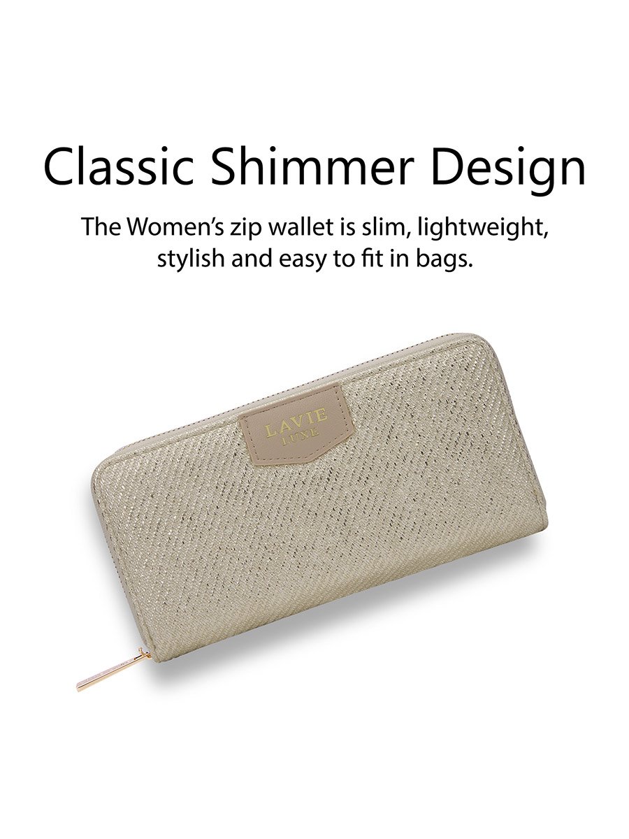 Glam Sacy Zip Around Wallet