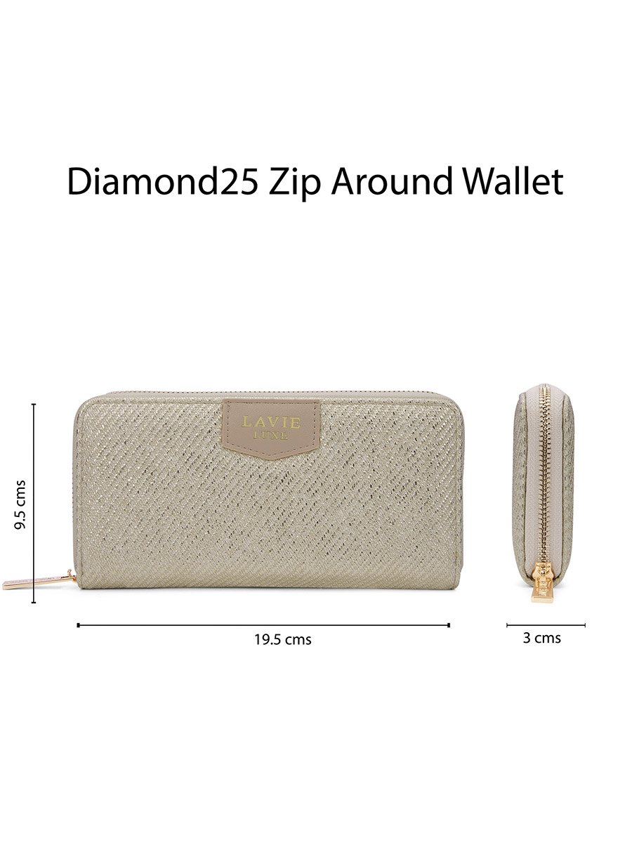 Glam Sacy Zip Around Wallet