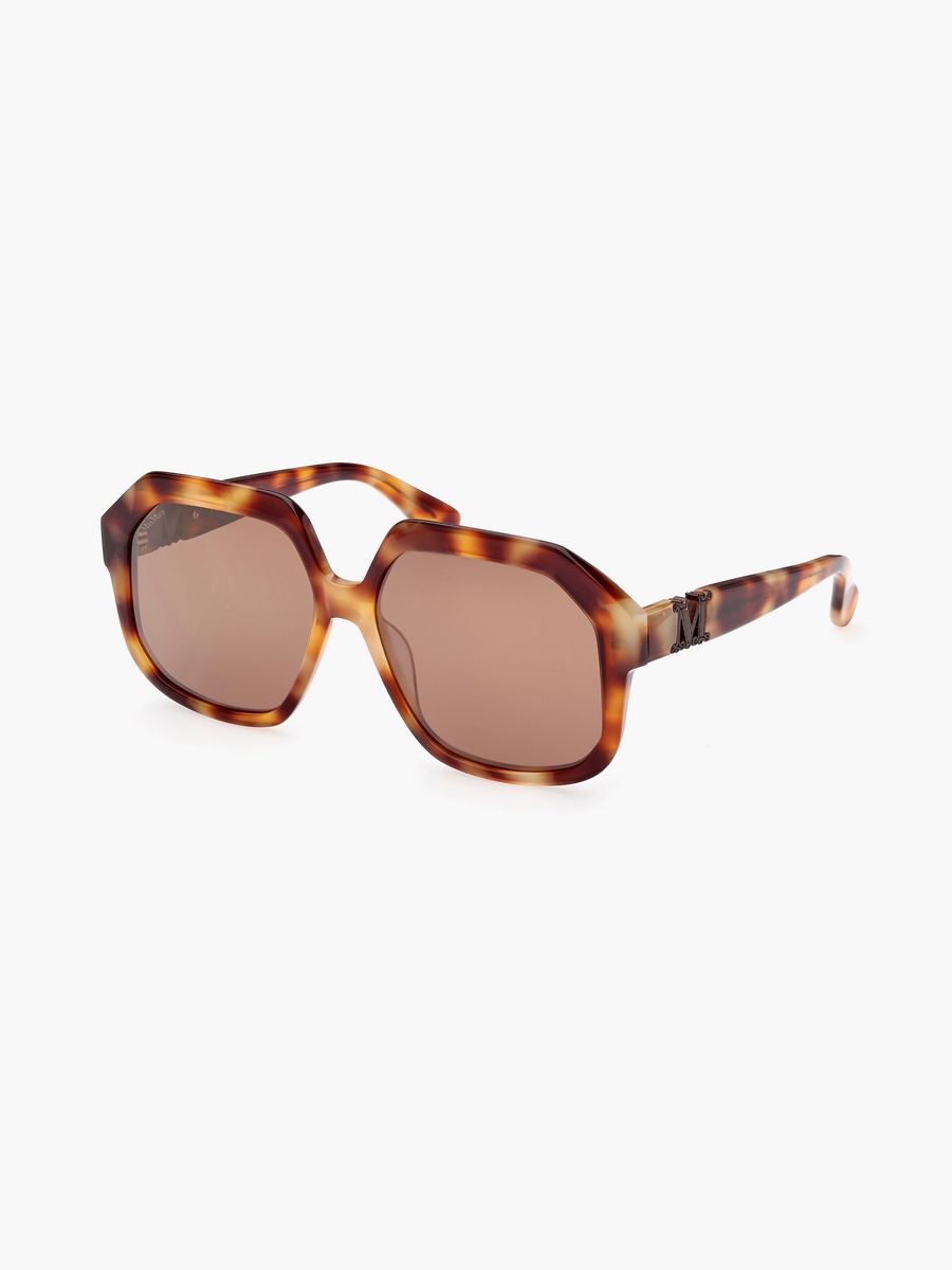 Women Brown Lens Square Sunglasses - MM005653E57