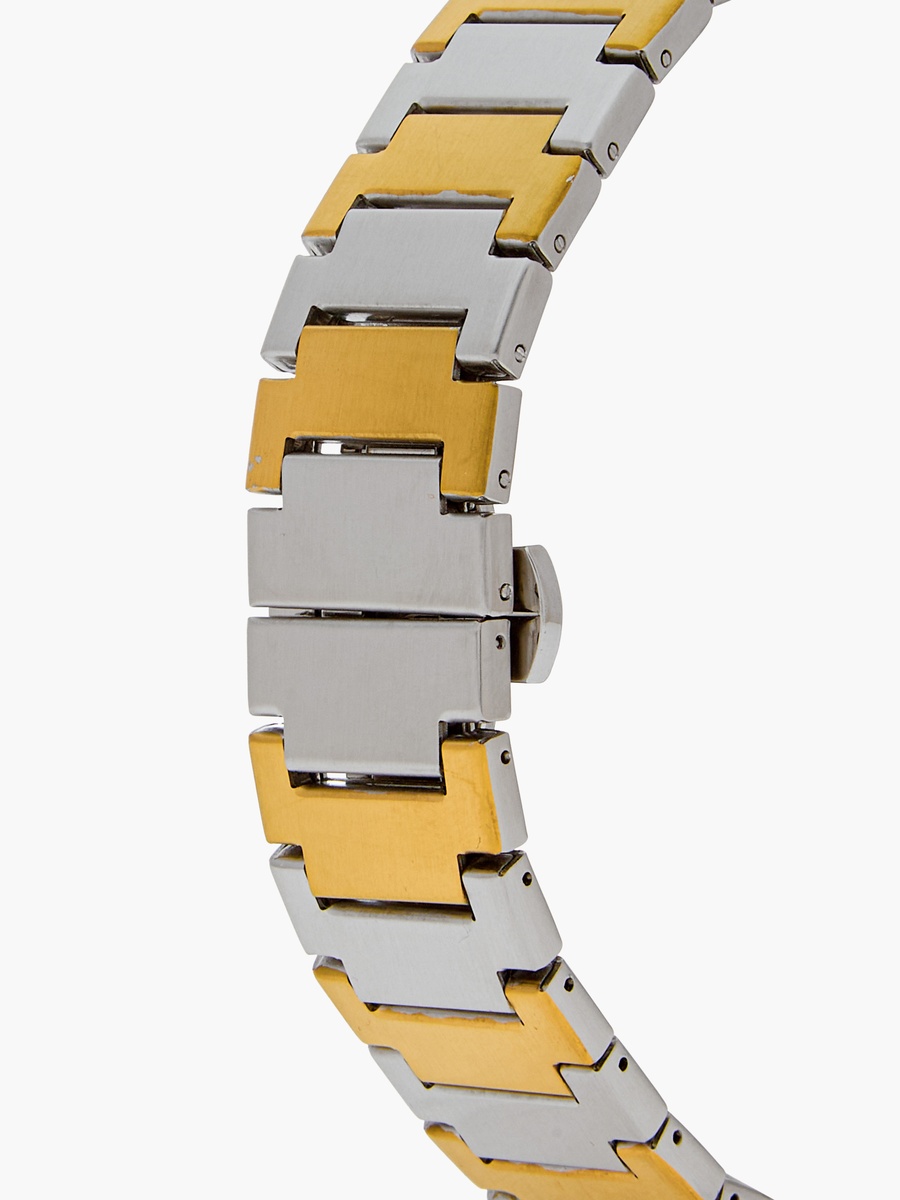 Men Gold and Silver Analog Wrist Watch 00ACB105N008