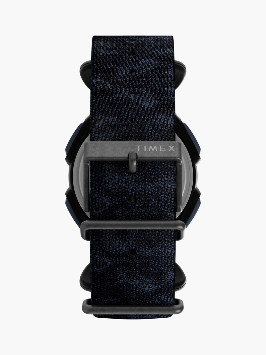 Men 38 MM Black Digital Fabric Watch TW2W94100