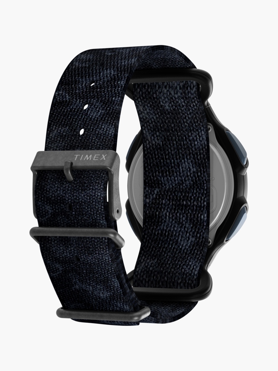 Men 38 MM Black Digital Fabric Watch TW2W94100
