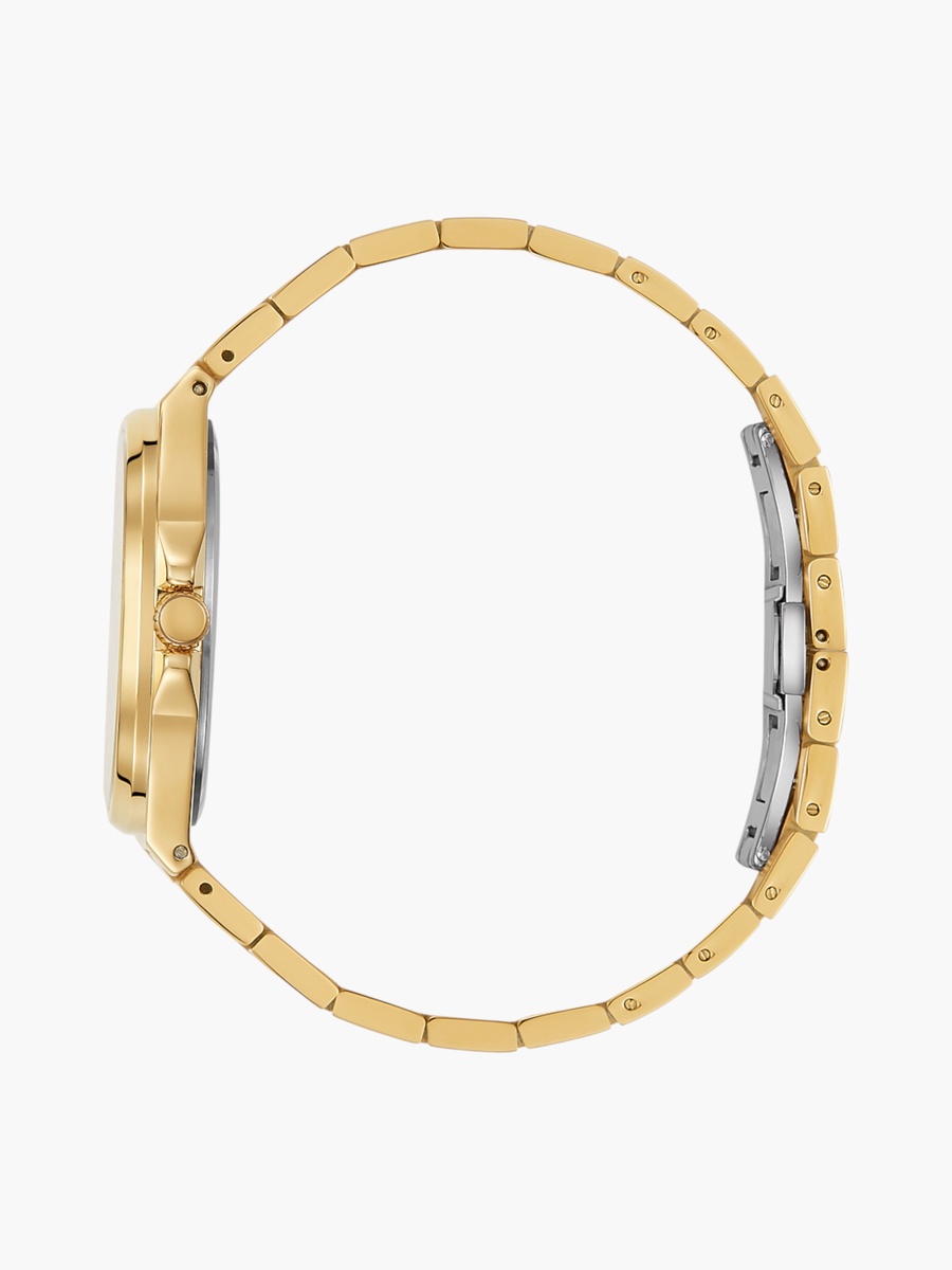 Men Gold Tone Analog Watch