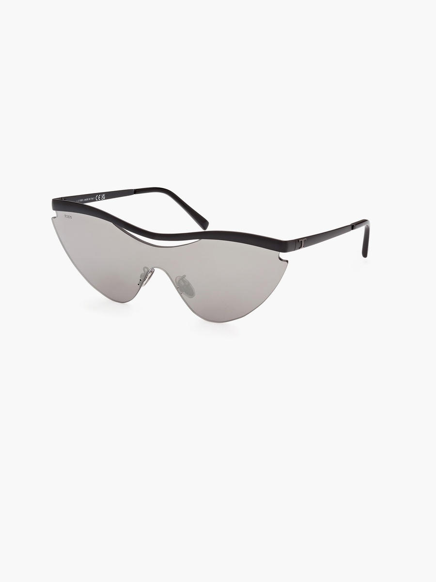 50 MM Smoke Mirror Shield Sunglasses TO0340-H02C00