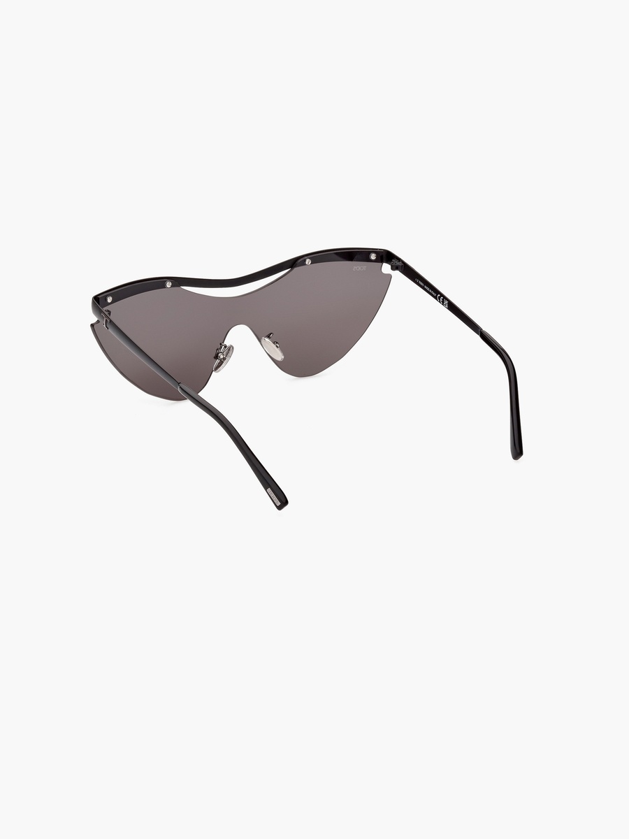 50 MM Smoke Mirror Shield Sunglasses TO0340-H02C00