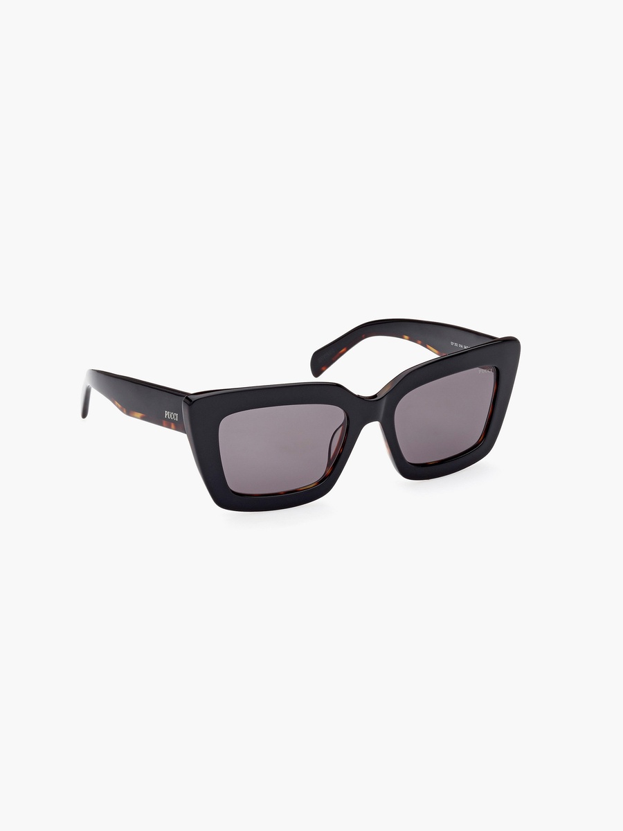 54MM Smoke Square Sunglasses EP020201A54