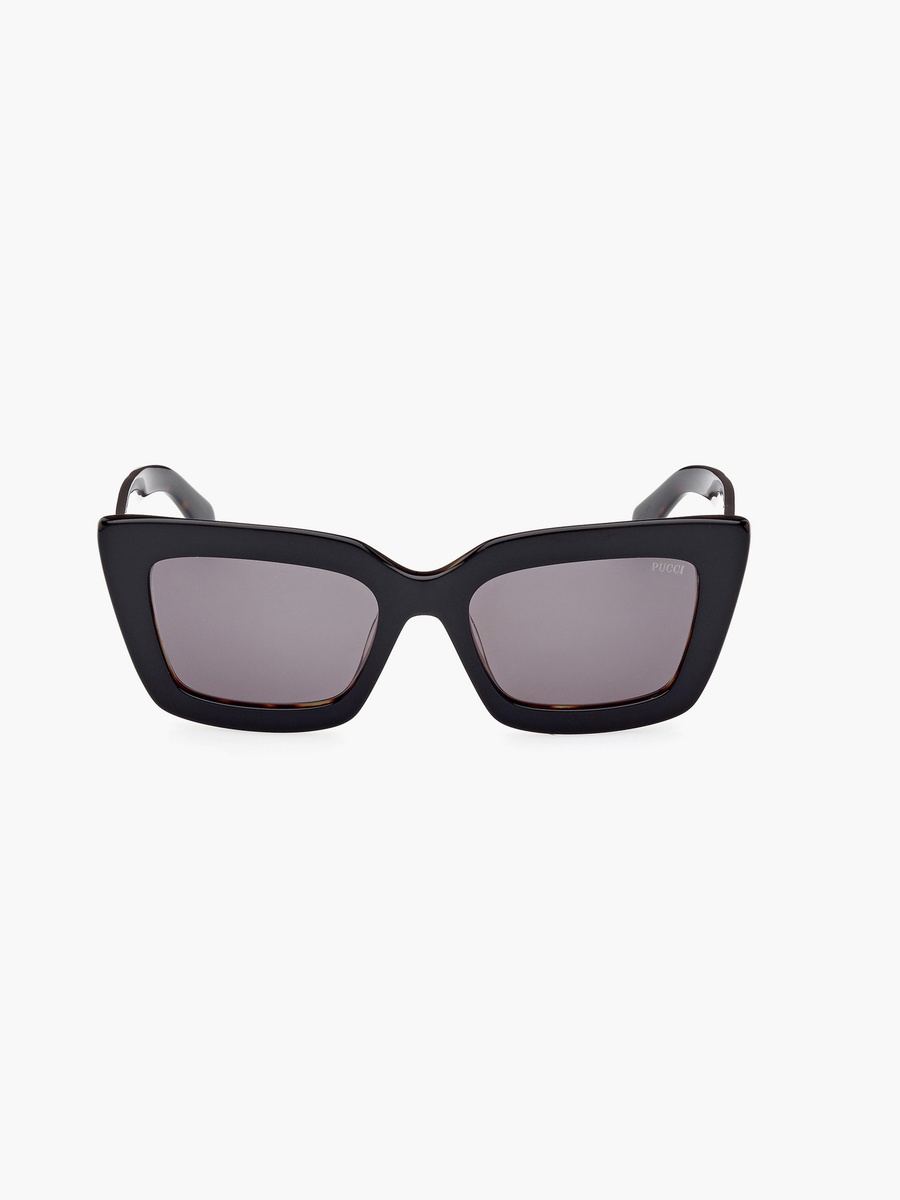 54MM Smoke Square Sunglasses EP020201A54