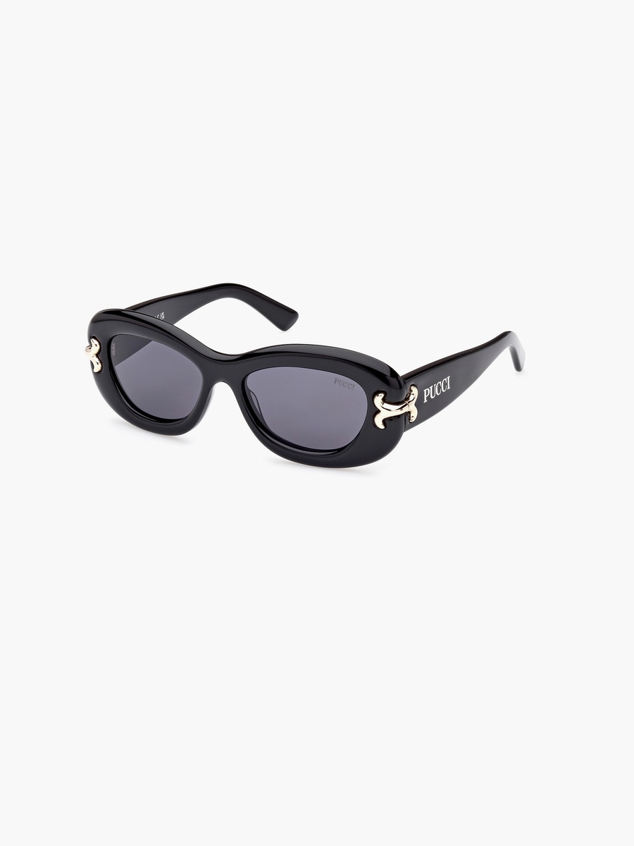 52MM Smoke Rectangle Sunglasses EP021001A52